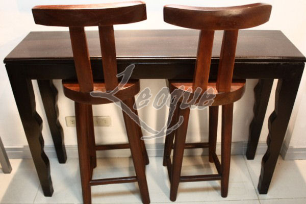 Enjoy the booze with this bar chair. Bundled with a bar table for only 