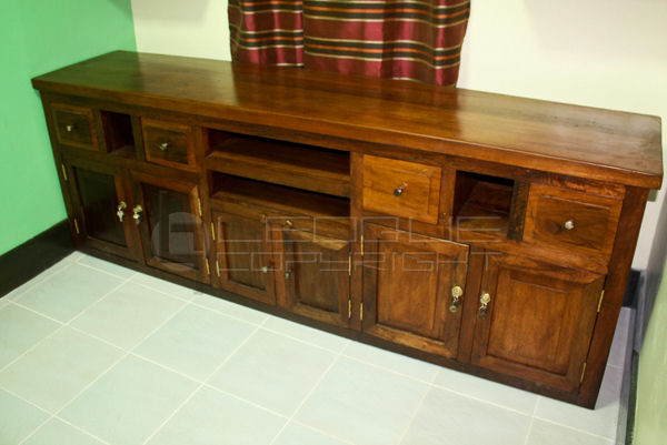 Antique furniture repro, tv stand with cabinets : Leoque ...
