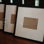 3-piece-black-frame-white-mat-set