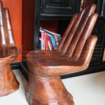 hand-shaped-backrest-accent chair