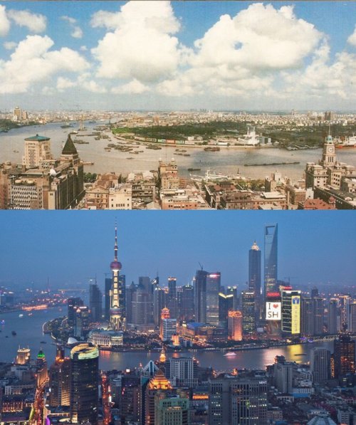 Shanghai Then Now Photo Leoque Collection One Look One