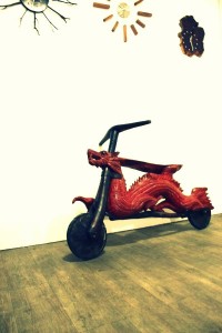 wooden dragon ride