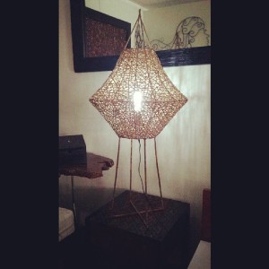 Floor lamp or table lamp #lighting #lamp #floorlamp #native #tropical #diamond #instadaily #instadecor #instore