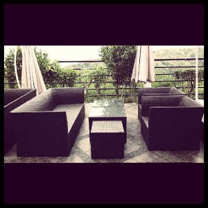 synthetic outdoor set
