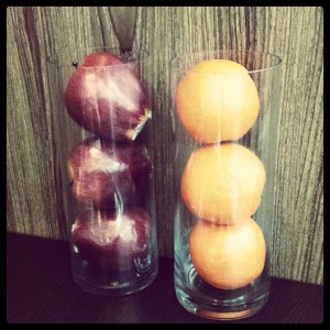 #apples and #oranges, compare ... #instadecor #kitchen #dining 