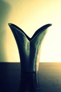 heart shaped vase