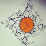 orange-black-clock