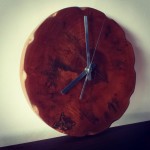 minimalist-mahogany-wood-clock