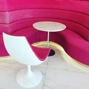 Design Inspiration: Pink Dining Furniture, Breakfast Table