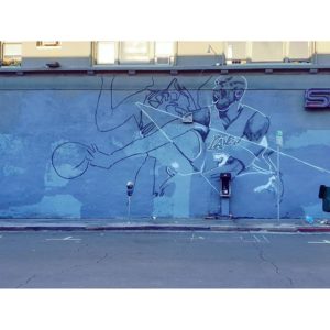 Travel: Kobe Bryant unfinished mural in Los Angeles