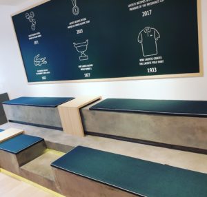 Spotted: Shoe Fitting Bench (Lacoste)