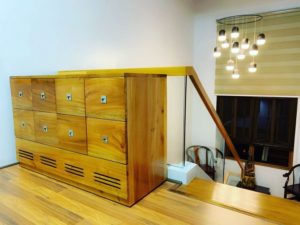 Mahogany wood, shoe cabinet storage
